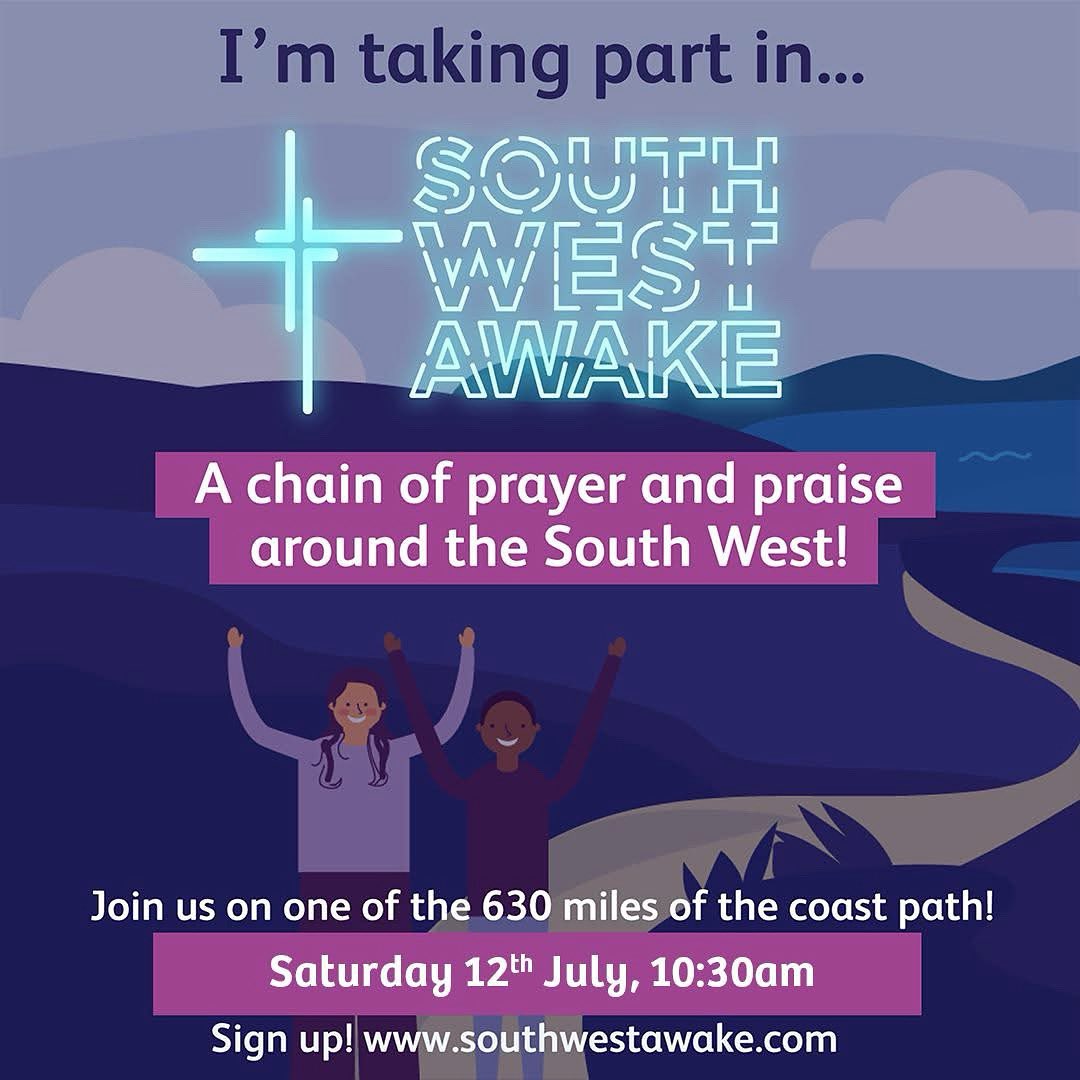 🚨 𝟕 𝐝𝐚𝐲𝐬 𝐭𝐨 𝐠𝐨!

What if one morning could change a region?

Next Saturday, thousands will gather along the coast to lift one powerful sound: 𝐩𝐫𝐚𝐲𝐞𝐫.

Sign up now. Bring your crew. Let's awaken the South West.

✅ southwestawake.com