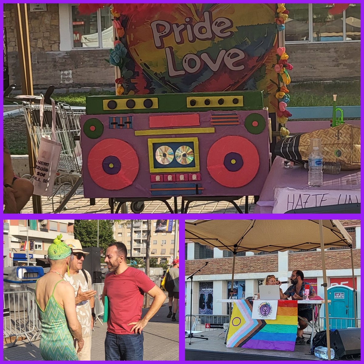 Amb companys de <a href="/ercsantsmon/">ERC Sants-Montjuïc</a> i en <a href="/jcasteg/">Jordi Castellana i Gamisans</a> a la Festa de Sant Cristòfol. Gran pregó a càrrec de <a href="/FlorencioAbdo/">Abdó Florencio Pavía</a>: un barri que cal reconèixer més.
Aprop la Jornada de l'Orgull a La Marina. 
La diversitat de #LaMarina, com diversos són els barris i el veïnat fan una Marina millor.