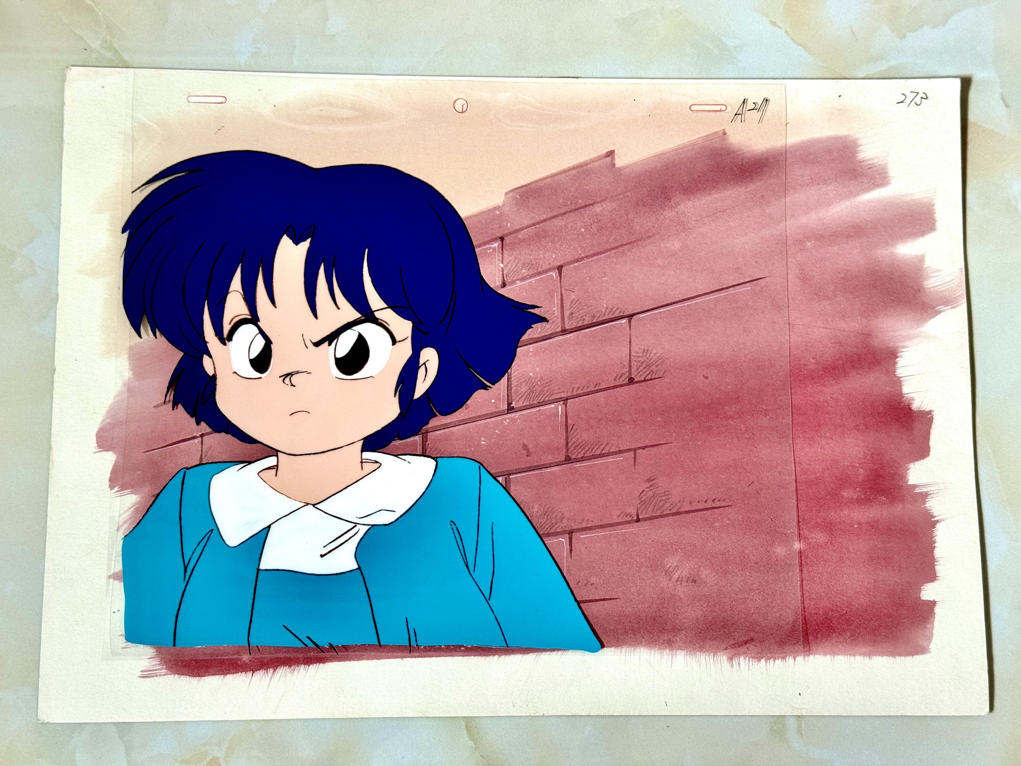 らんま1/2 天道あかね セル画 声優 日髙のり子 直筆サイン入り 【公式