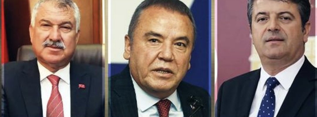 #SonDakika Şafakta CHP Antalya Büyükşehir Belediye Başkanı Muhittin Böcek,

CHP Adıyaman Belediye Başkanı Abdurrahman Tutdere

Tüm CHP Adana Büyükşehir Belediye Başkanı Zeydan Karalar'ın gözaltına alındı.

CHPusulü DövizliBaklava