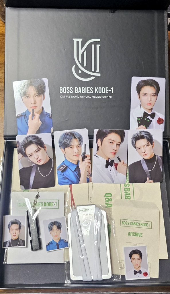 ジェジュン KODE-1 BOSS BABIES メンバーシップ 特典 KIT ジェジュン