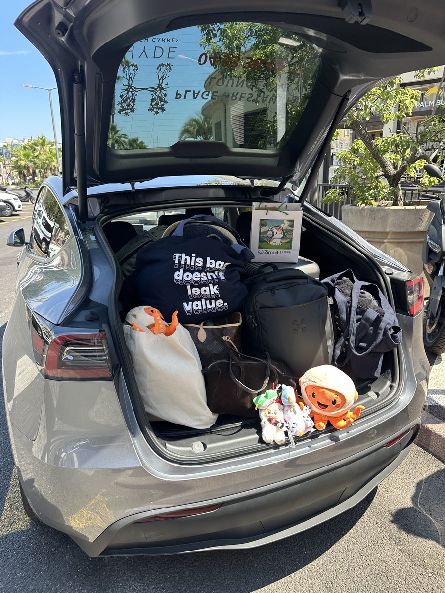 Gm from Cannes &amp; crypto merch 😁