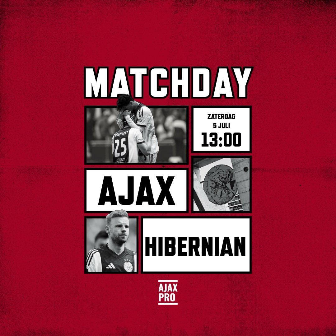 Ajax is terug, het is matchday ❌❌❌