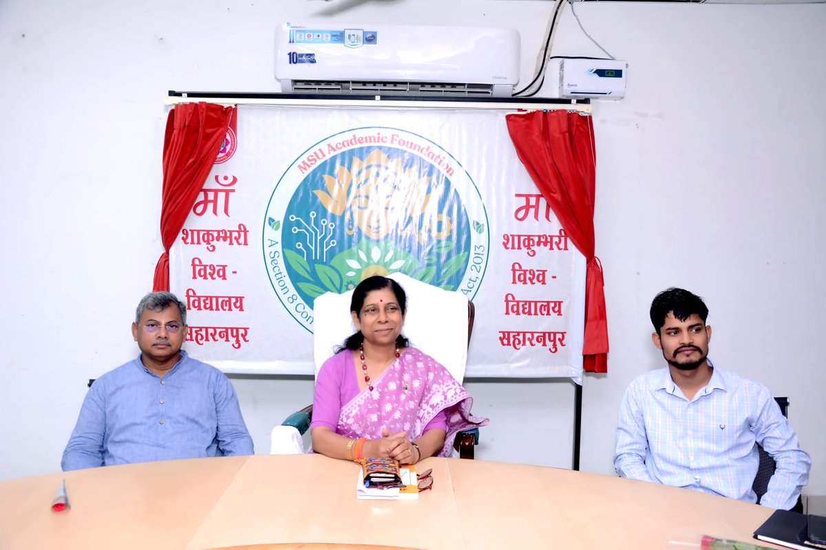 Maa Shakumbhari University tweet media