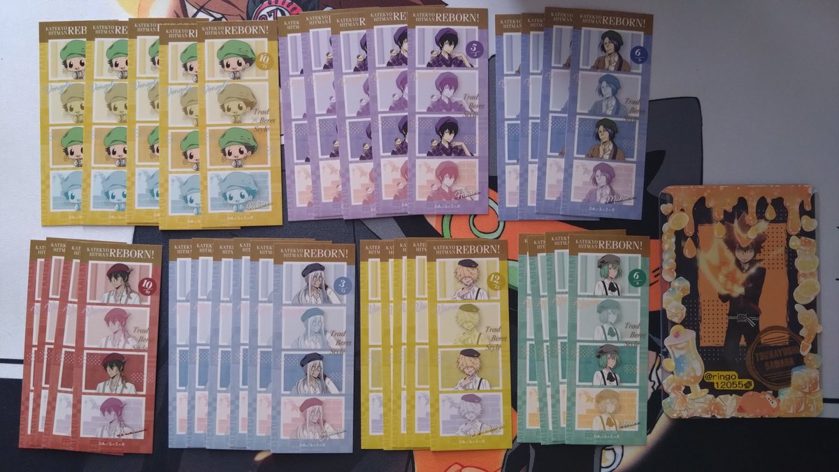 【交換】家庭教師ヒットマンREBORN！  アニメイト特典 

【譲】リボーン 雲雀 骸 XANXUS スクアーロ ベル フラン

【求】同種綱吉1枚 
異種特典綱吉

2200円毎には2枚等特典の金額に合わせて提供可能
雲雀はリボーン含む方
福岡市内手渡し可能
検索からでもお気軽にお問い合わせ下さい。