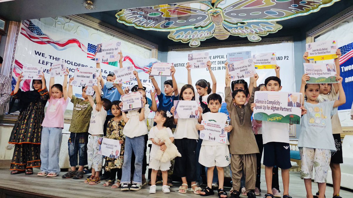 We strongly urge the U.S. government to fulfill its promise by restarting and fast tracking the #USRAP process for Afghan allies stuck in Pak. These brave individuals stood with America—now America must stand with them. Delay is endangering lives.#RestartUSRAP #HonorThePromise