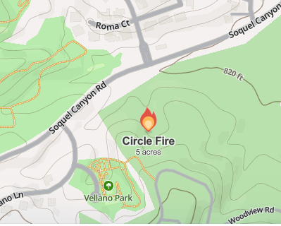 InfernoWatch24's tweet photo. NEW START #CircleFire (San Bernardino Co.) https://t.co/gPnmYYbCf2
