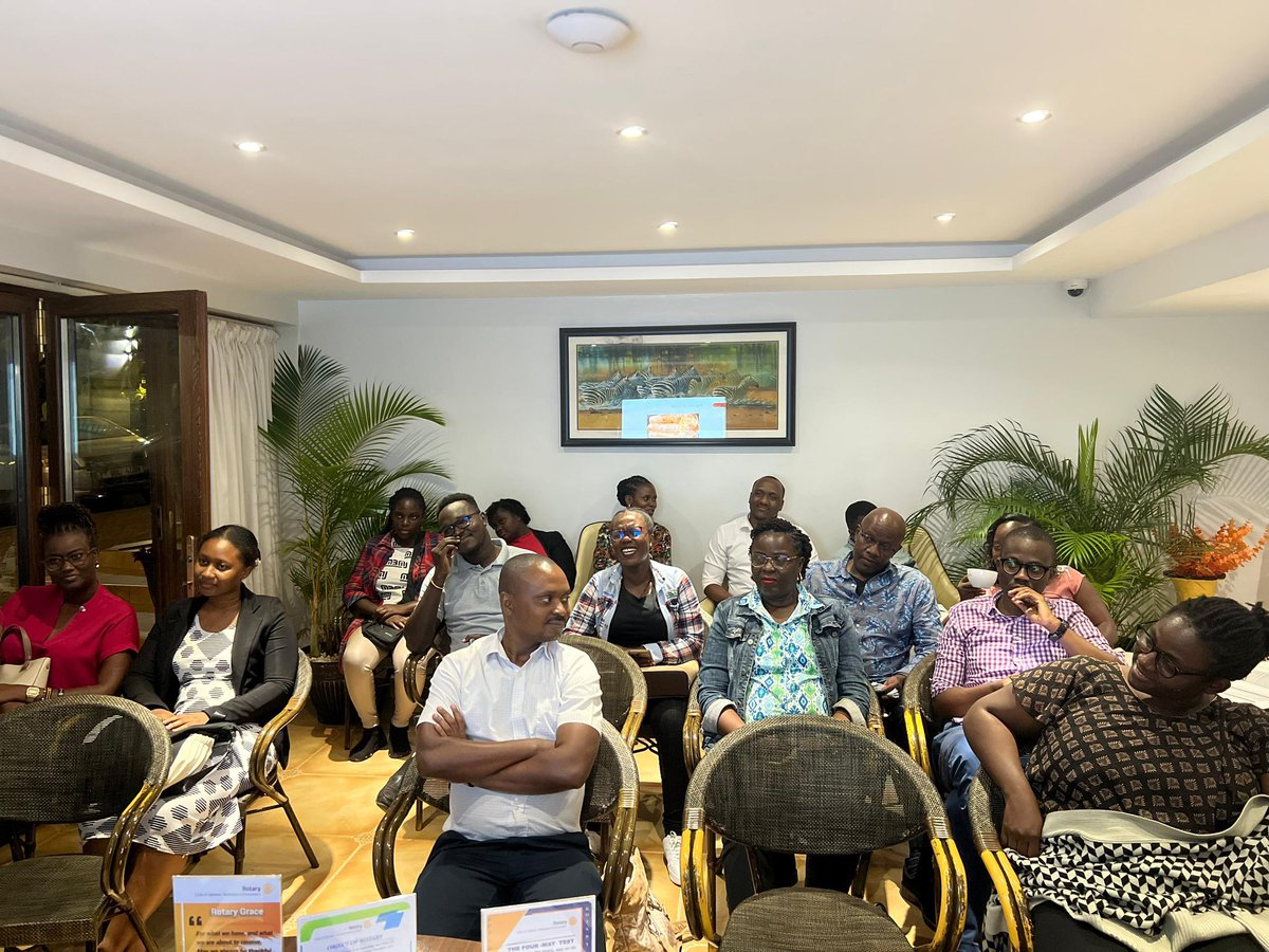 💫RC Uptown Kampala✌ (@rcuptownkampala) on Twitter photo . <a href="/NutritionistKD/">Kamara Daniel</a> delivered a brilliant presentation yesterday at our fellowship.
Key points were:
✅ Avoid impulsive eating
✅ Exercise regularly
✅ Limit sugary and fatty food
✅ Watch your diet - more fruits, vegetables.
It was an insightful discussion.
#RotaryUptown . <a href="/NutritionistKD/">Kamara Daniel</a> delivered a brilliant presentation yesterday at our fellowship.
Key points were:
✅ Avoid impulsive eating
✅ Exercise regularly
✅ Limit sugary and fatty food
✅ Watch your diet - more fruits, vegetables.
It was an insightful discussion.
#RotaryUptown