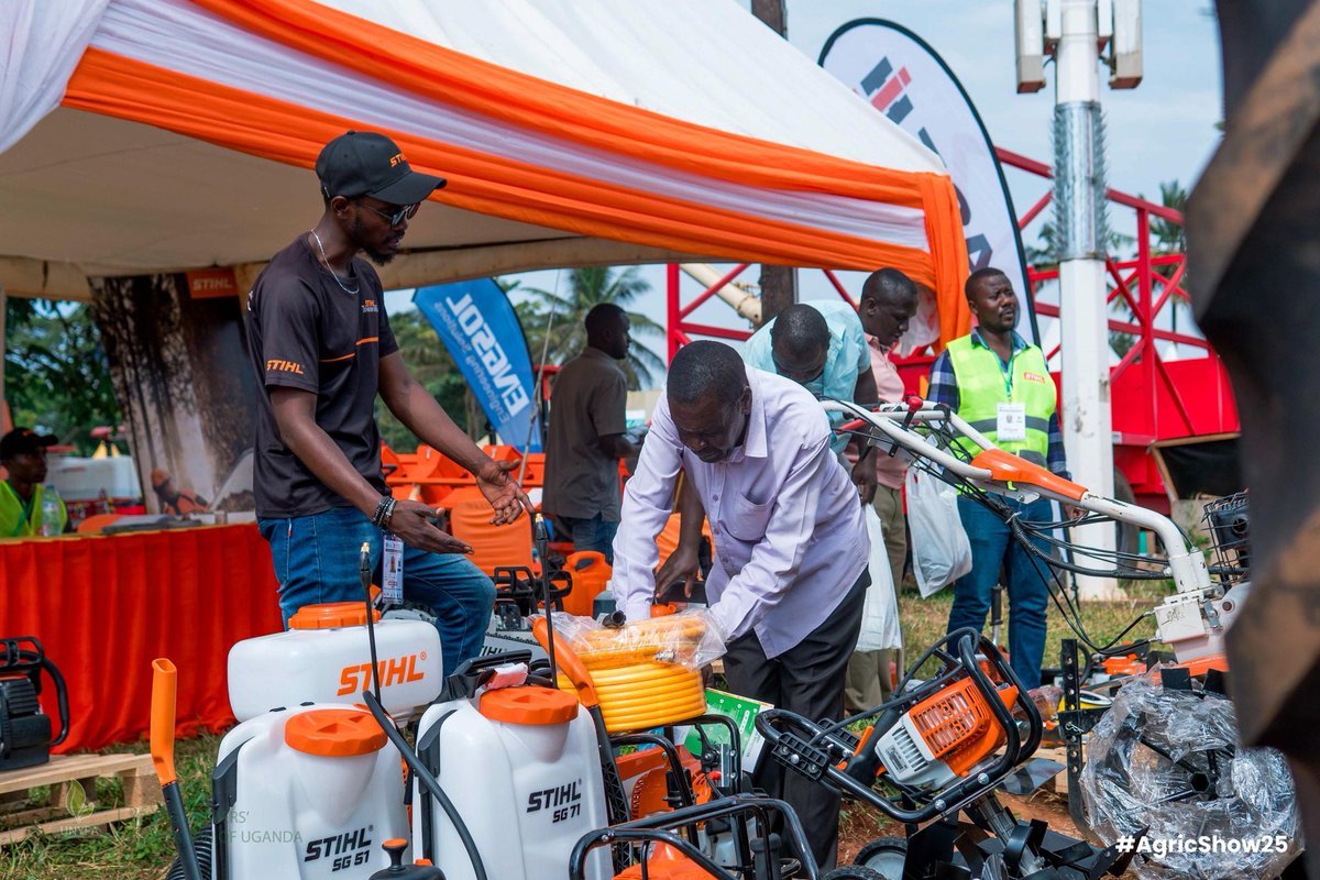 Today is the last day of the 31st National Agricultural Show happening in Jinja. Lots of learning and display of great innovations has happened throughout the week. 

Do not miss out on this last day to increase your knowledge of agribusiness 

#AgricShow25