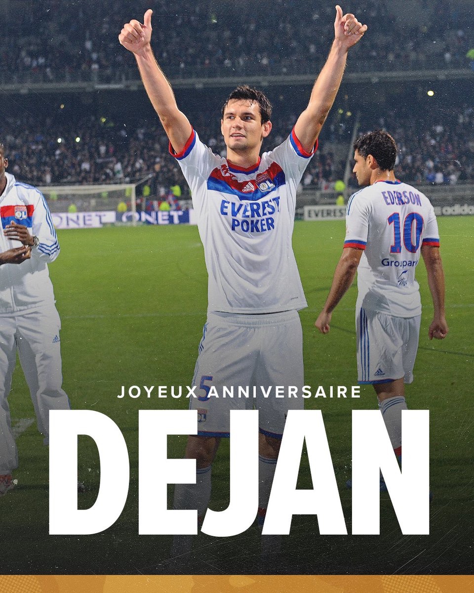 Un vainqueur de la Coupe de France en 2012 fête ses 36 ans ce samedi 🏆🔴🔵

Joyeux anniversaire <a href="/Dejan06Lovren/">Dejan Lovren</a> 🎂