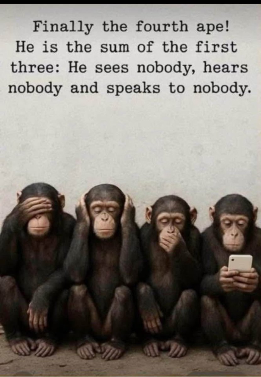GenZ - the 4th ape discovered 🤔