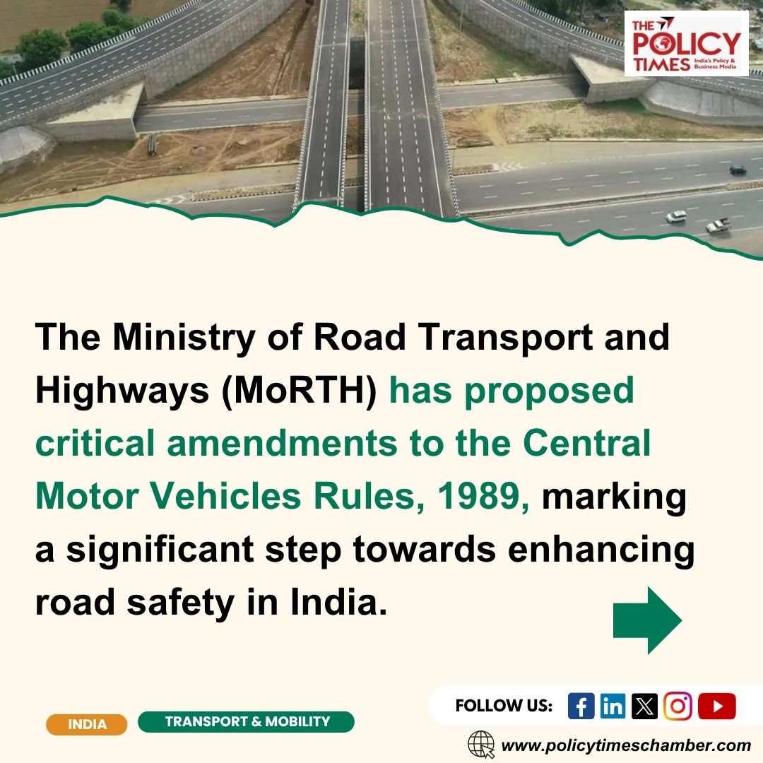 thepolicytimes's tweet image. Crucial steps for safer Indian roads are here!

@MORTHIndia  is making moves, and we&apos;re adding 5 key recommendations to amplify their impact. Helmets, ABS training, awareness, roads, and incentives – it&apos;s all in there!

#SaferIndianRoads #RoadSafetyIndia #HelmetSafety