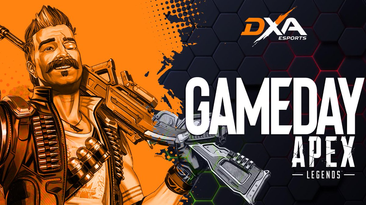 DXA (@dxaesports) on Twitter photo 🚨ITS GAME DAY!🚨
Tonight the Apex squad is taking on the <a href="/MAEsports_FTW/">MA Esports</a> #MAInauguralseries event!
Watch all the action below! 👇👇
📺 twitch.tv/piltzyau
⏰ 5pm AEST
#ApexLegends #DXA 🚨ITS GAME DAY!🚨
Tonight the Apex squad is taking on the <a href="/MAEsports_FTW/">MA Esports</a> #MAInauguralseries event!
Watch all the action below! 👇👇
📺 twitch.tv/piltzyau
⏰ 5pm AEST
#ApexLegends #DXA