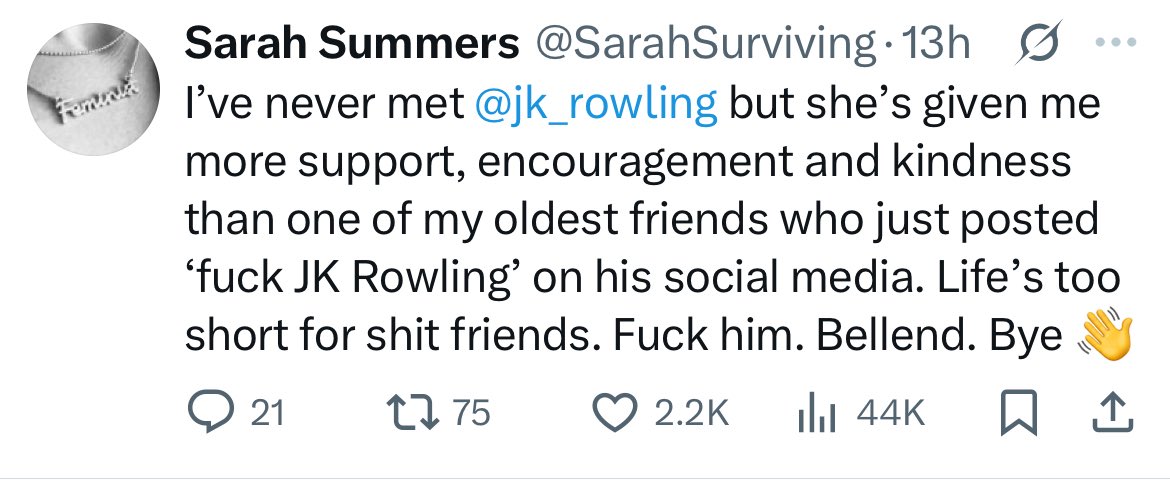 This is what radicalisation looks like: getting crankier and crankier, and increasingly focusing on your phone friends who understand you because you’re too wacky to maintain relationships with people you actually know, which makes you even more cranky. Trumpers behave like this.