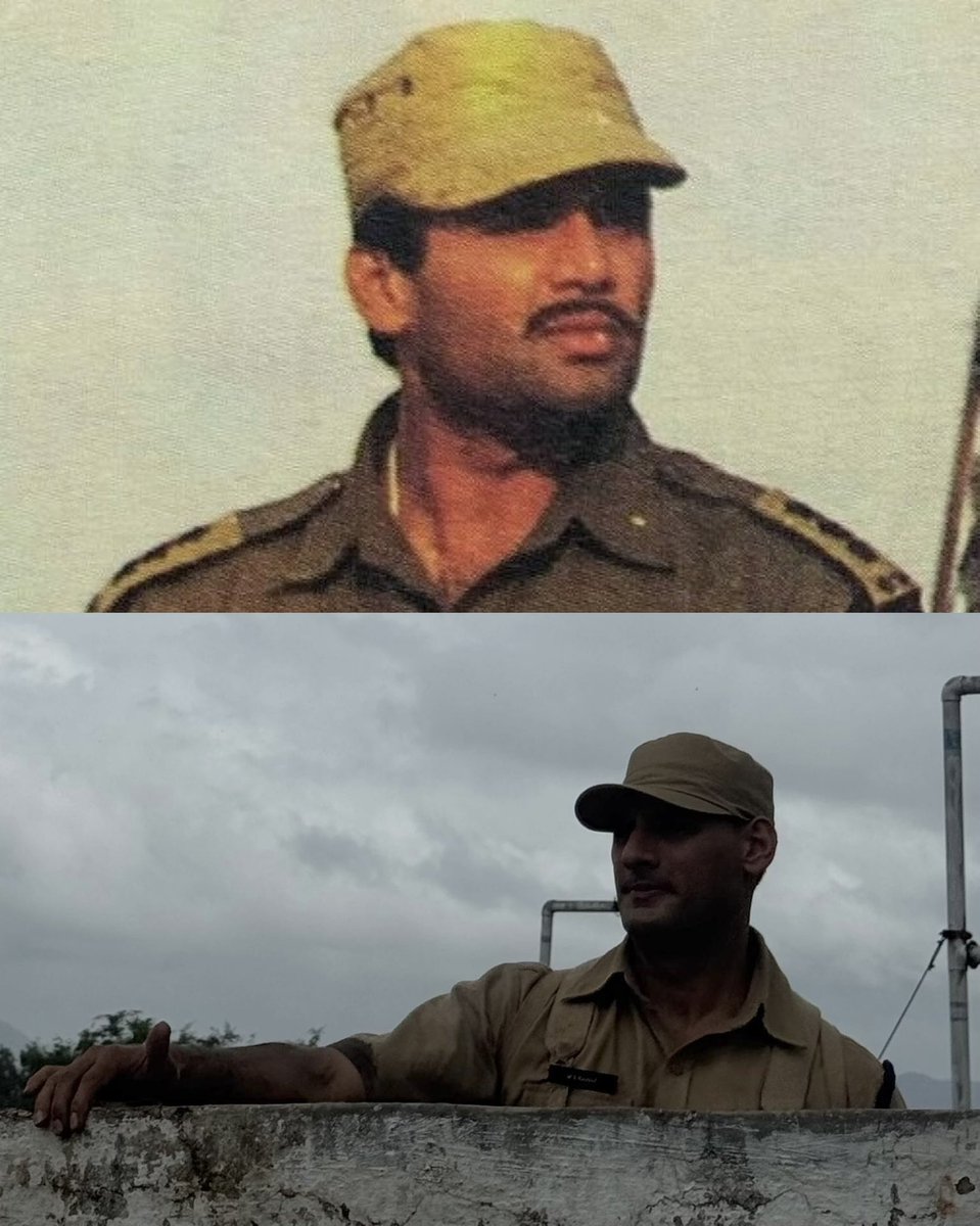 From 1997 to now... same Josh, same Deshbhakti, nayi Peedhi 💪🇮🇳 #Border2 #ShettyLegacy

#AhanShetty #SunielShetty