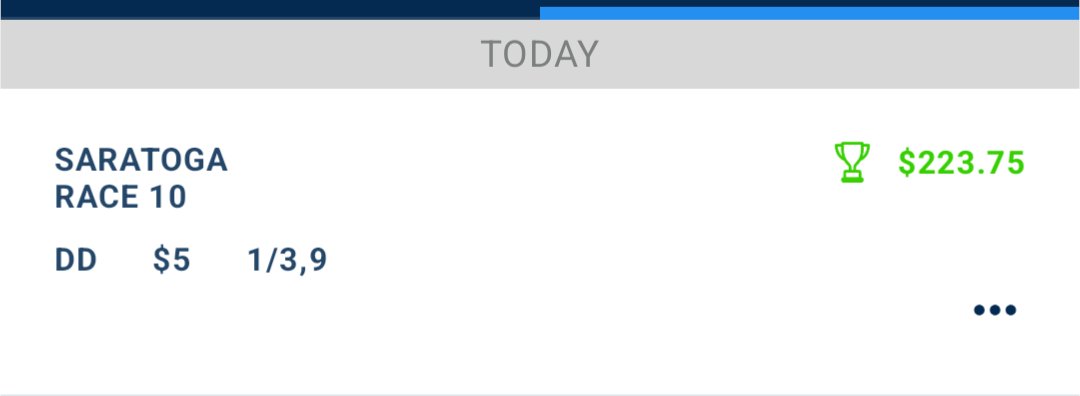 Thorocapping's tweet image. 4/5 at @TheNYRA #Saratoga fourth of July races for the late sequence. Had some strong opinions, but couldn't put it together. Great run from test score to put this ticket to bed. Did cash on a nice double in the finale! #horseracing