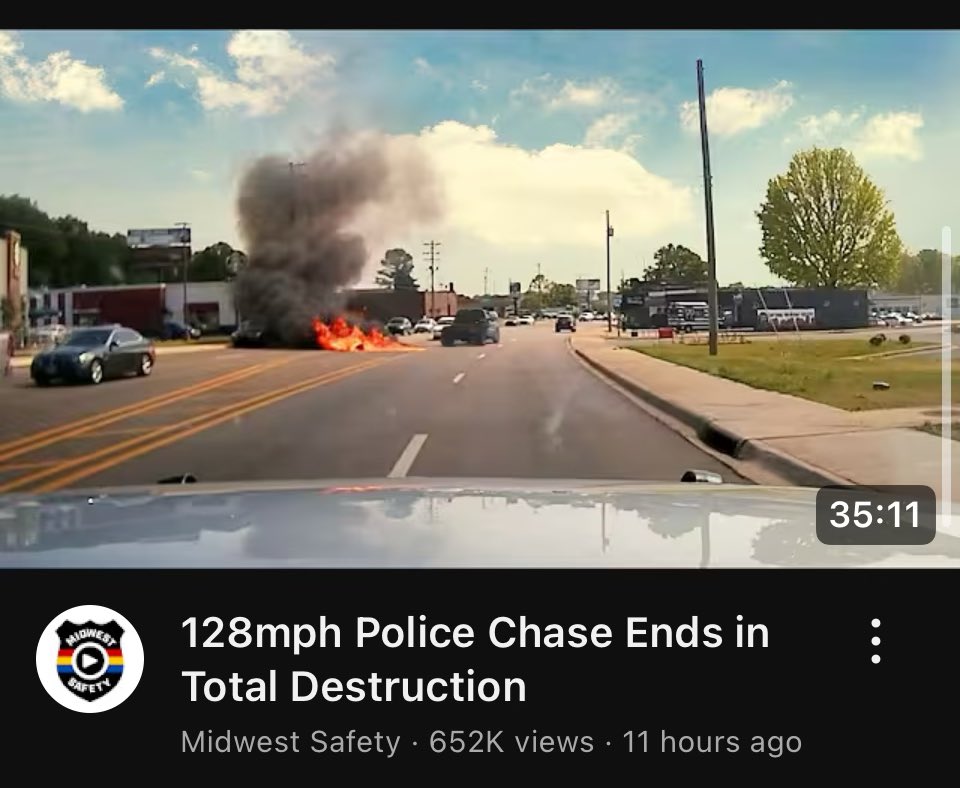 kawhi_ring's tweet image. Greatest police chase I’ve seen
Hijacks, numerous pit maneuvers, incredible driving, traffic poles knocked over, 10+ cop cars involved, raiding a chocolate factory, 10+ collisions, 2 tires popped off, 16 charges, 1 million dollar bail