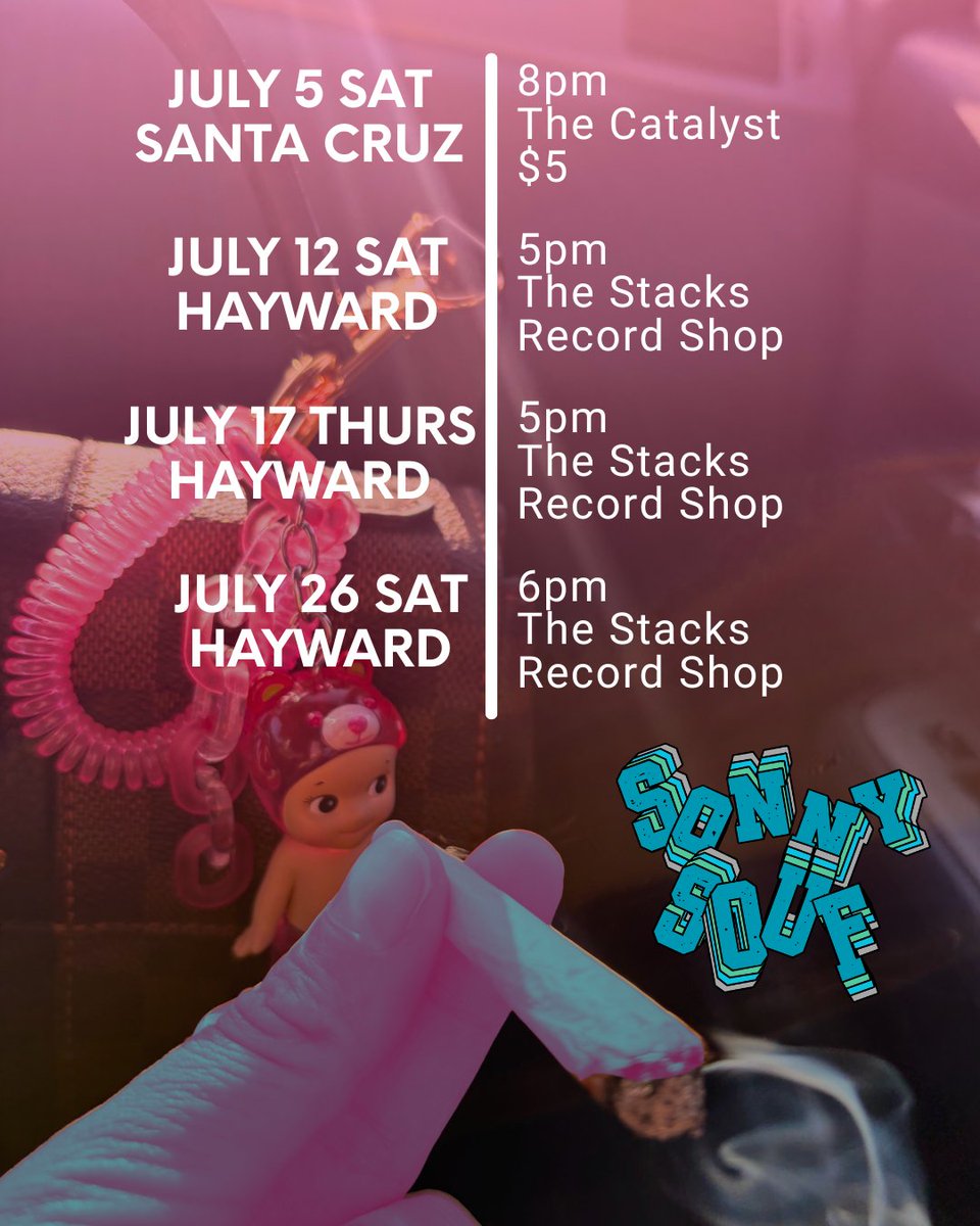 July is covered and August is in the works.