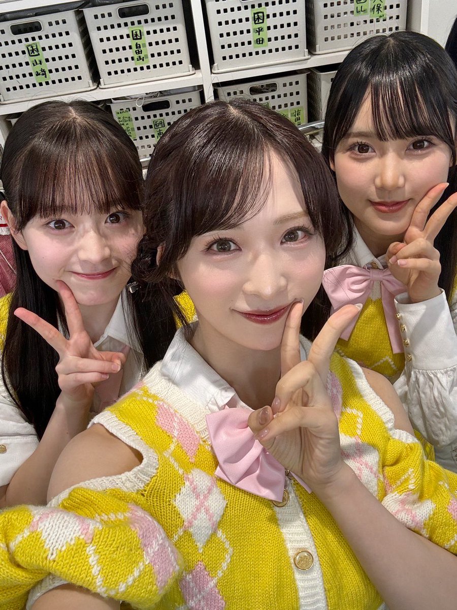 ここからだ公演 ありがとうございました🎤🤍 こさきちゃんと大賀ちゃん