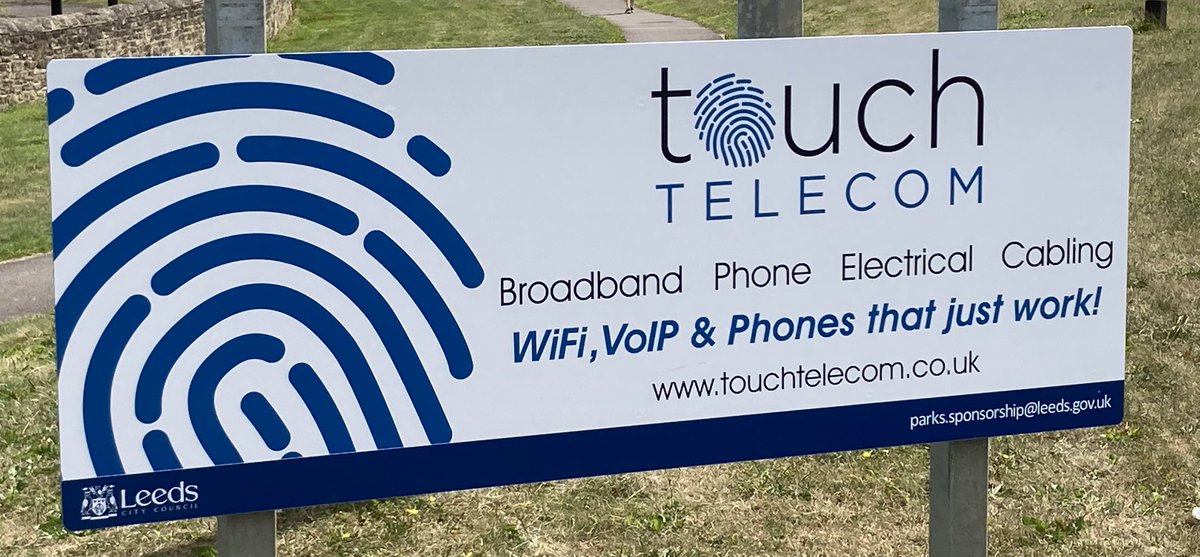 Hello 👋 Wetherby 👋

Check out our brand new signs on the main roundabout as you come into #wetherby 👀

Get in touch if we can help you with any of your #broadband #phone #electrical or #cabling services 🤝

touchtelecom.co.uk