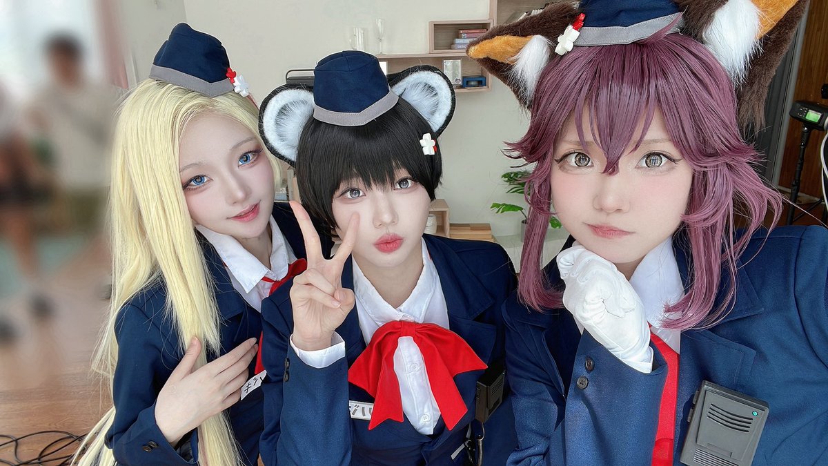 가이드 트리오(?) 222 ❤\(⸝⸝⸝°⁻̫° ⸝⸝⸝) ❤️❤️