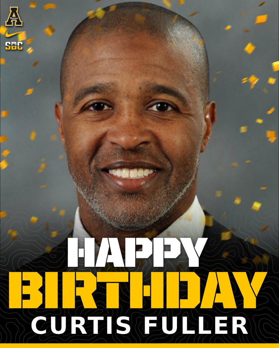 Dowell Loggains (@dowell_loggains) on Twitter photo Happy birthday to our Defensive Pass Game Coordinator and DBs Coach, <a href="/Cfuller29Coach/">Curtis L. Fuller</a> ๐
#GoApp #AppFamily Happy birthday to our Defensive Pass Game Coordinator and DBs Coach, <a href="/Cfuller29Coach/">Curtis L. Fuller</a> ๐
#GoApp #AppFamily