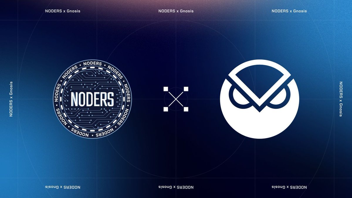 NODERS_TEAM's tweet image. We are thrilled to share that @NODERS_TEAM has become a part of the @gnosischain family. This exciting collaboration marks a new chapter in our journey, and we are eager to contribute to Gnosis. Thanks everyone for your continued support!

gnosis.beaconcha.in/validator/967a…

#Validators…