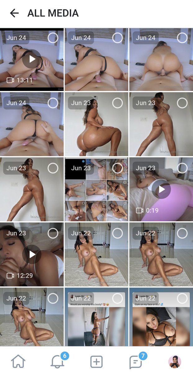 A little sneak peek at my OF feed, I post at least once EVERY DAY and have been for years 🥰 Plenty of long vids on my page when you subscribe! onlyfans.com/thelexisstar