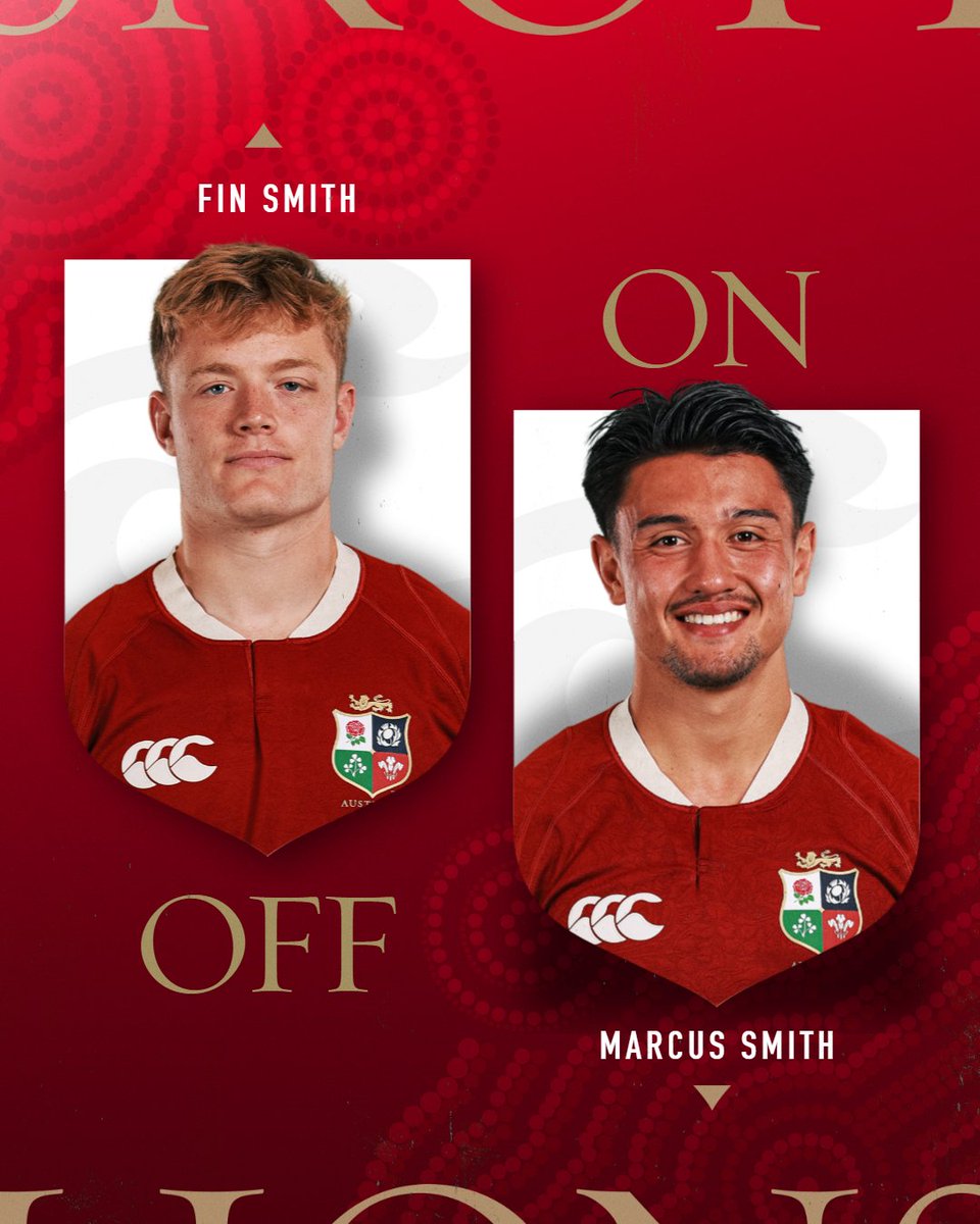 61' 🔵 Waratahs 10 - 21 Lions 🔴

SUBSTITUTION 🔄 Fin off, Marcus on...

#Lions2025