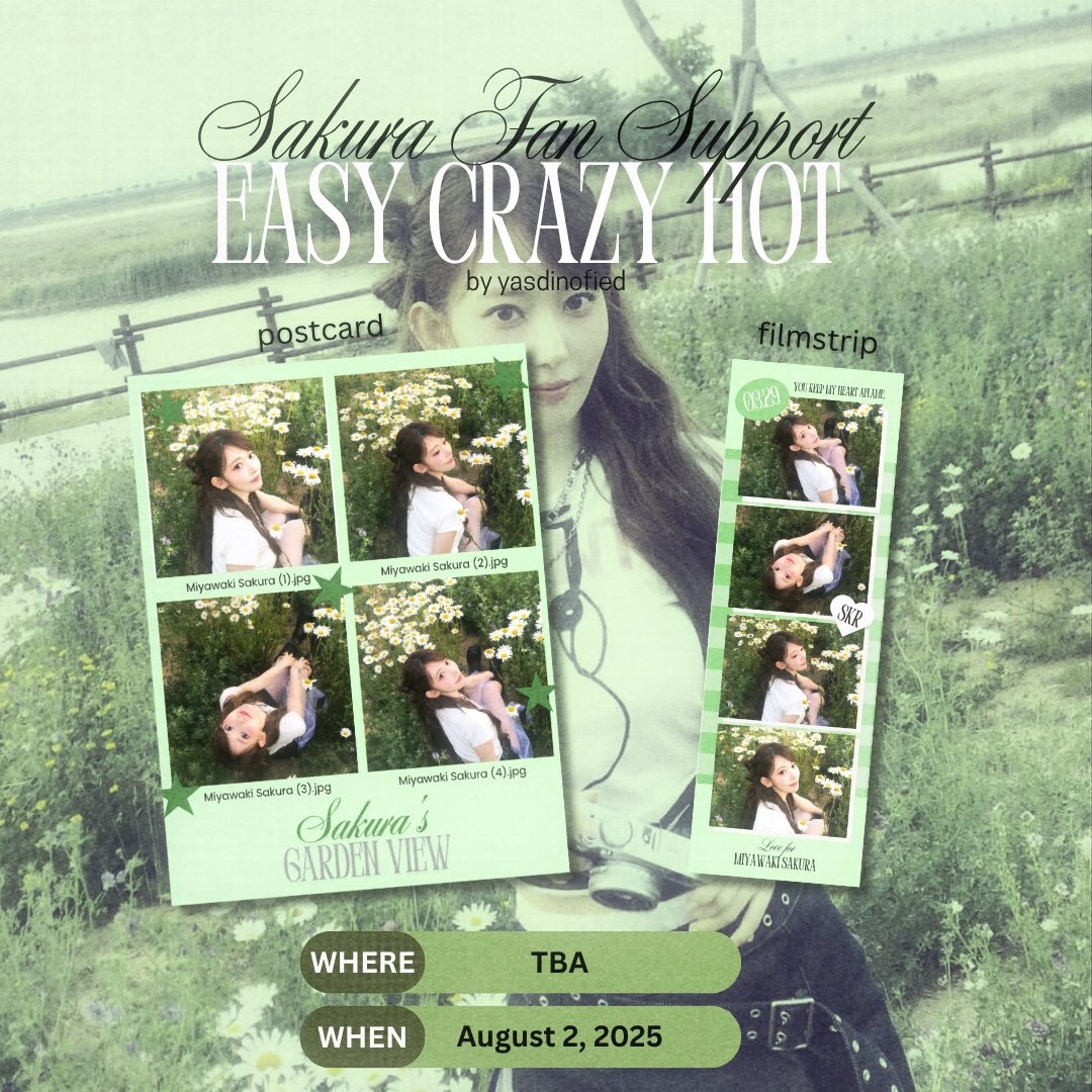 yasdinofied's tweet photo. ⋆𐙚₊˚⊹♡ le sserafim easy crazy hot tour in mnl
sakura fan support by @yasdinofied

♡ mbf (i'll fback), like, &amp; rt this post
♡ 1:1, limited quantity
♡ prio trades

see you on d-day!

#EASY_CRAZY_HOT_IN_MANILA
#EASY_CRAZY_HOT
#LE_SSERAFIM https://t.co/HJxC8AHslL