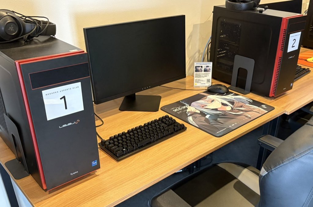 idealofficialV's tweet photo. 長岡eスポーツクラブ様にて、IDEALLIFE 1st Annivマウスパッドを設置させていただきました🩵

ぜひ多くの方に手に取ってご覧いただけたら嬉しいです🩵 https://t.co/iM2Fst0cCh