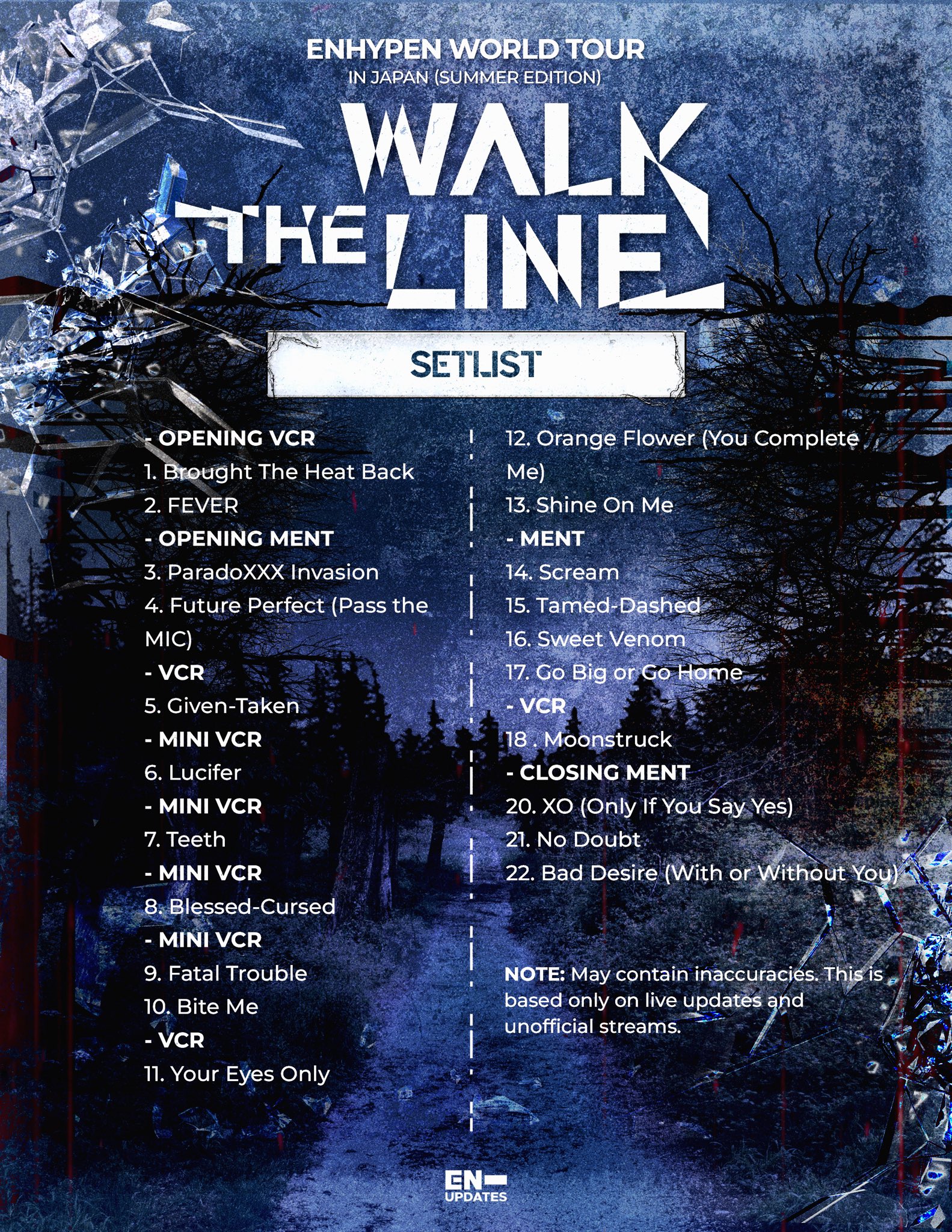 ENHYPEN WALK THE LINE SUMMER EDITIONバンダナ