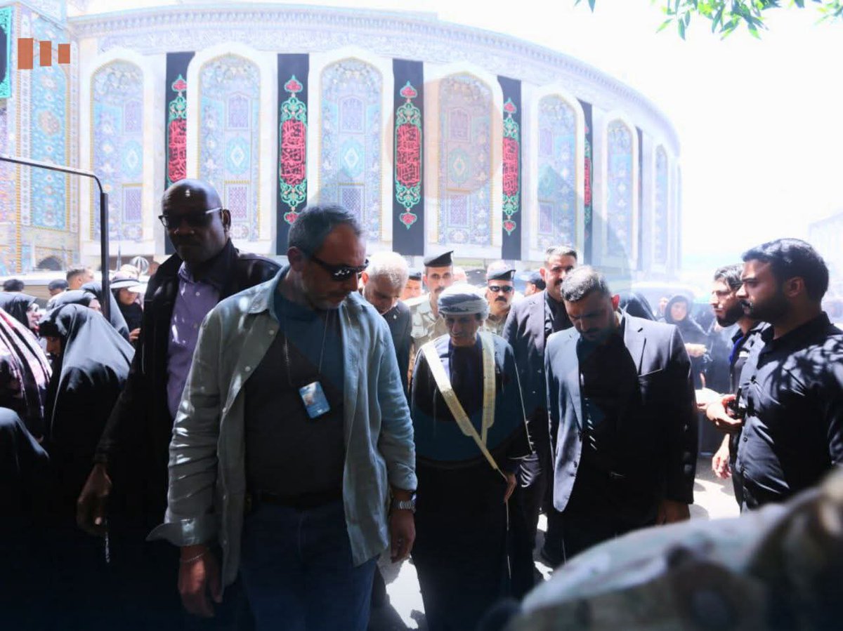 ممثل الامم المتحدة محمد الحسان يصل محافظة كربلاء المقدسة للمشاركة في مراسم عاشوراء ويلتقي ممثل المرجعية الدينية العليا الشيخ عبد المهدي الكربلائي