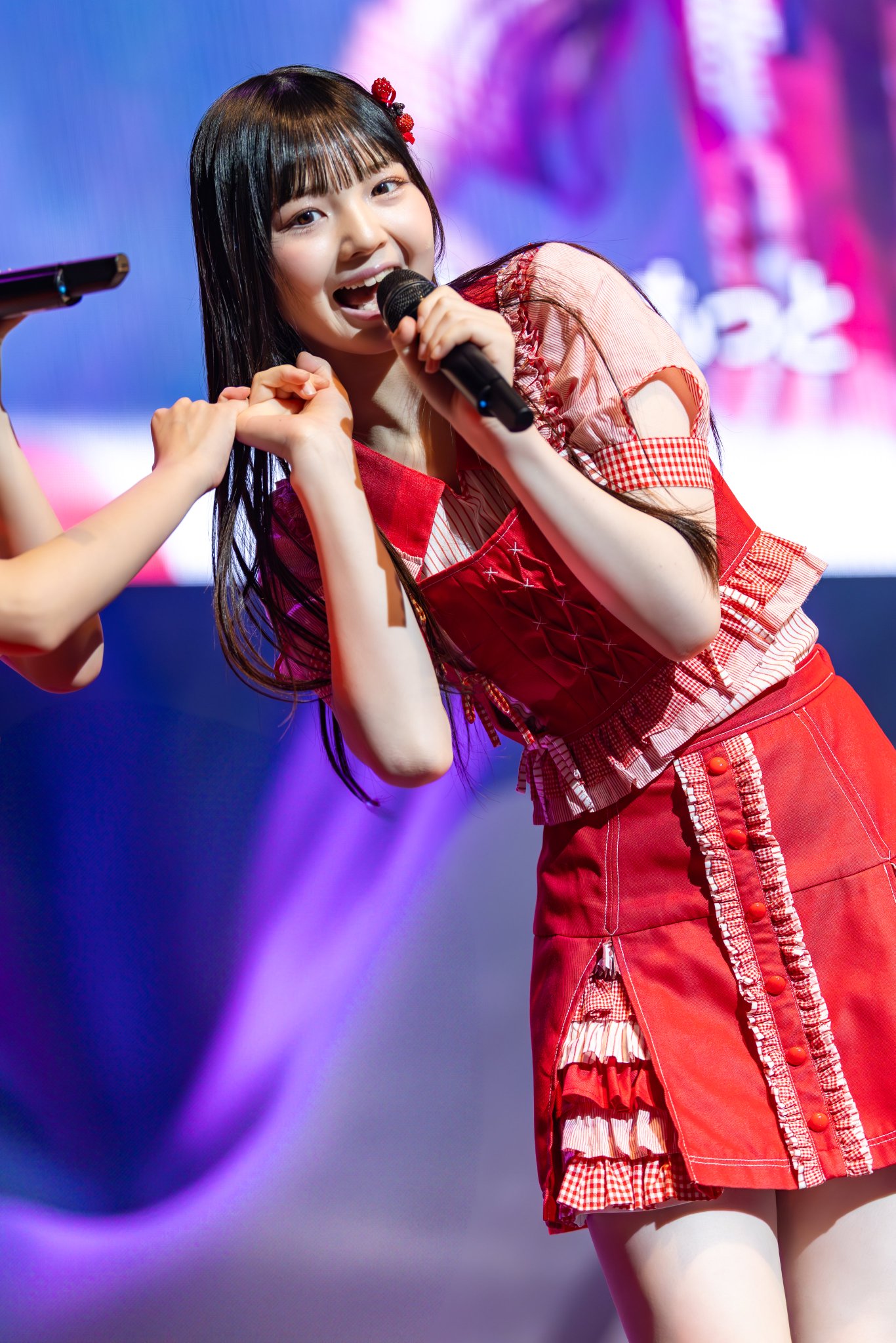 大賀彩姫 AKB48 18期生 昇格記念 LIVE 生写真 直筆 サイン