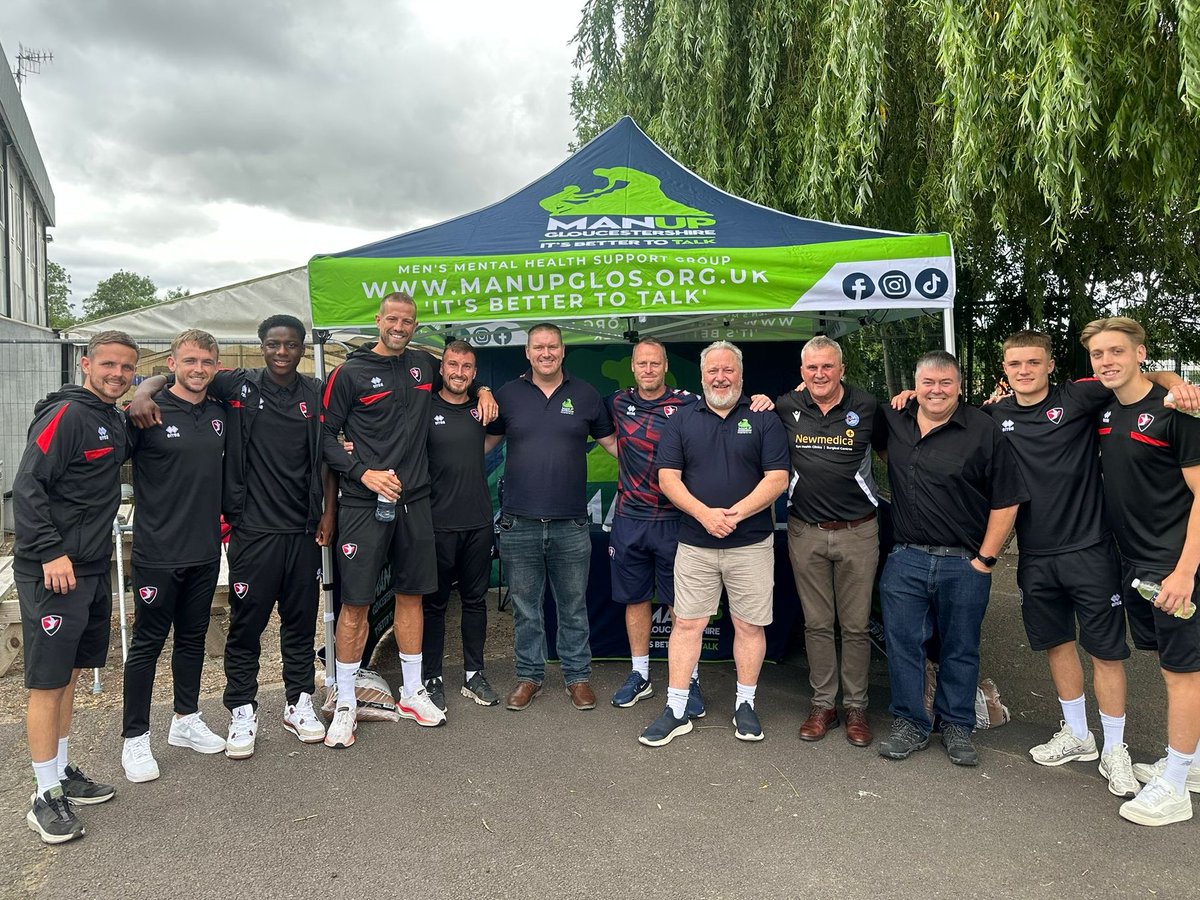 Town 🤝 City

We're proud to be supporting MAN UP Gloucestershire at this afternoon's pre-season fixture!

#ctfc♦️