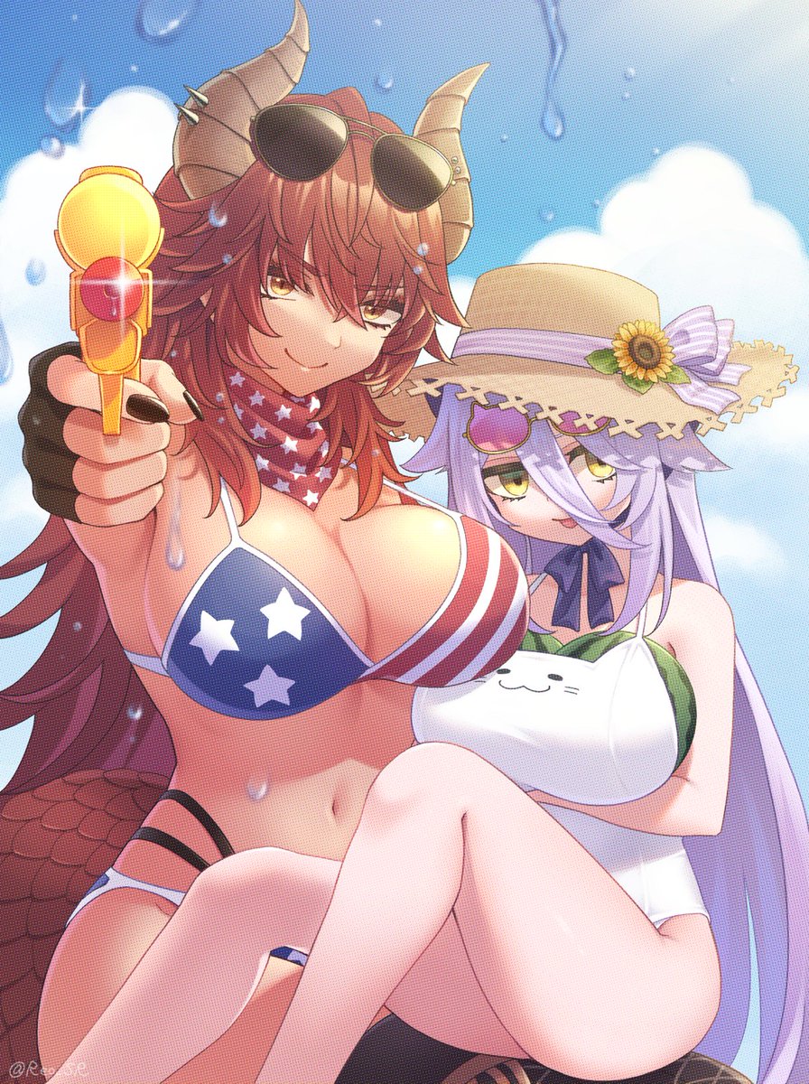 Reo_SR's tweet image. 新たに1枚ビキニ絵を制作中です!
I'm drawing one new piece of bikini art is in the works!
#ビキニの日 #BikiniDay