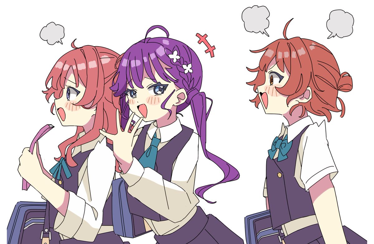 kyaranari_AMU's tweet image. 初星学園帰宅部②