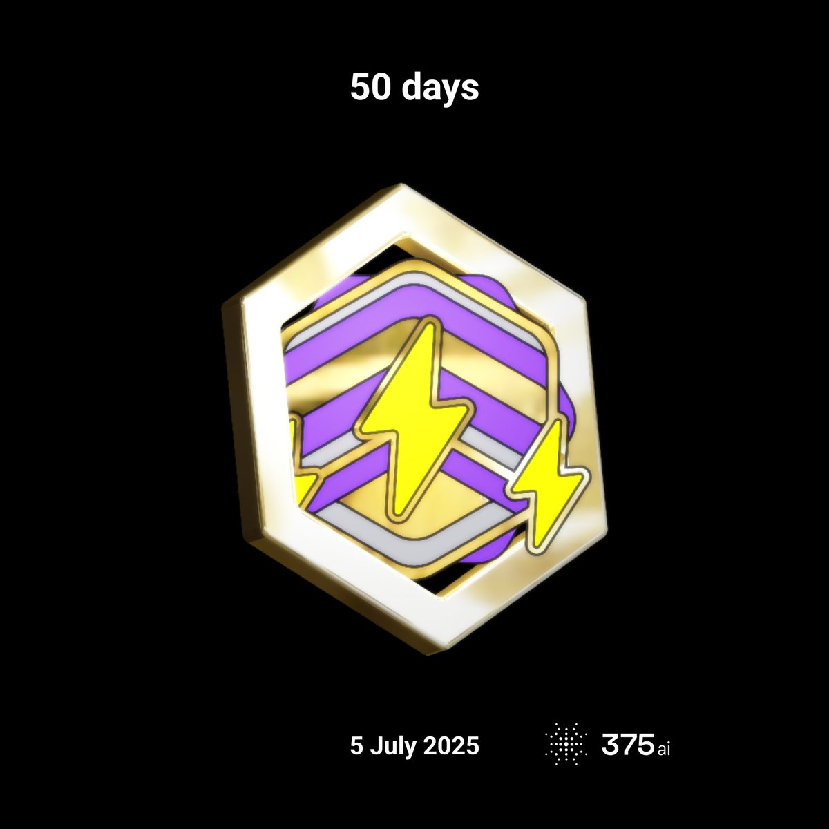alexonc_its's tweet image. I’ve just covered 50 days on #375go! #discovergo