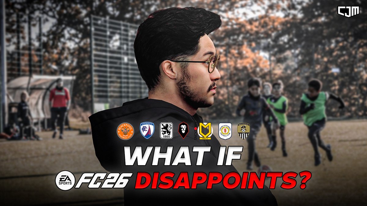 FC 26 Might Let Us Down… and That’s Okay ✨

🔗 youtu.be/RzeF-mJfVvg

Berharap itu wajar, tapi kita juga harus bersiap kalo ternyata Career Mode di edisi berikutnya EA Sports FC tidak terlalu banyak perubahan.

Sebagai konten kreator, CJM sudah terbiasa menambahkan fitur