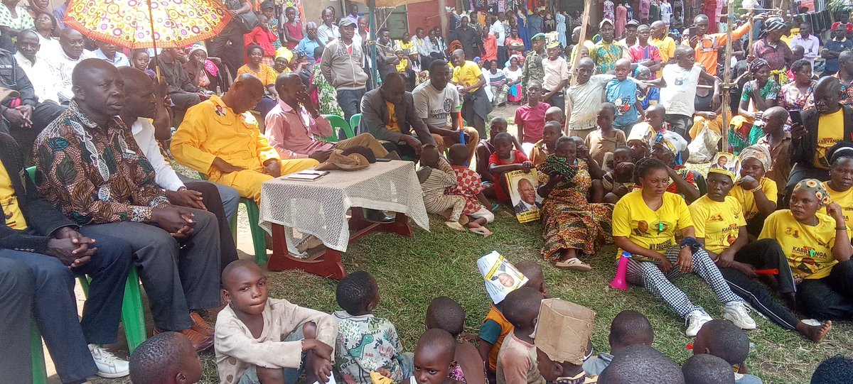 EvalyneKabugho's tweet image. Who else leaves a juicy ministry job to return to his people? Who else ditches AC for dusty trails and muddy murram roads? Kabbyanga. That’s who. He came with his: Results of education programs he has supported, Receipts of ICT innovations launched in communities. Bukonzo west