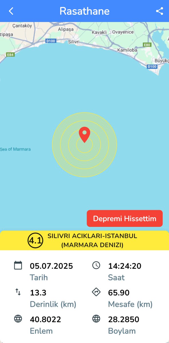 #Deprem Geçmiş olsun 🤲