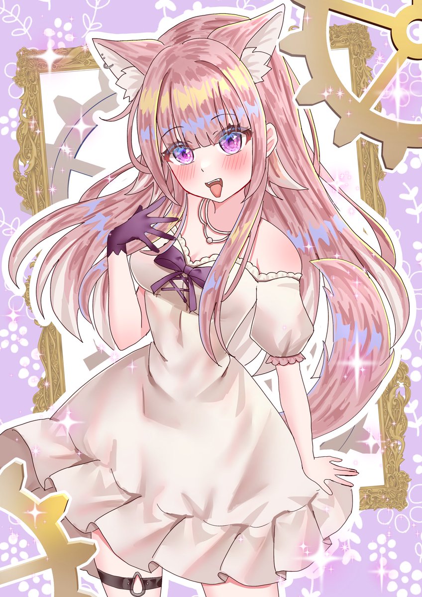 riluly's tweet image. ファンの方からのご依頼でした！
ありがとうございました！✨
#RainRianART
#Skeb #有償依頼