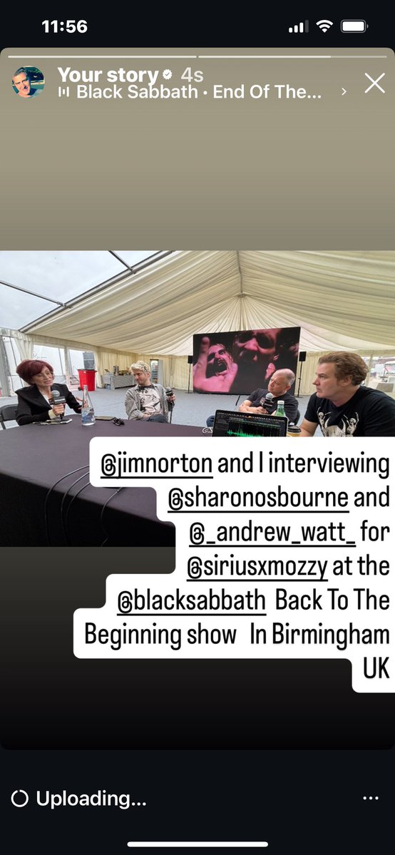 Mrjimflorentine's tweet image. @BlackSabbath Back To The Beginning show Birmingham UK. @OzzysBoneyard