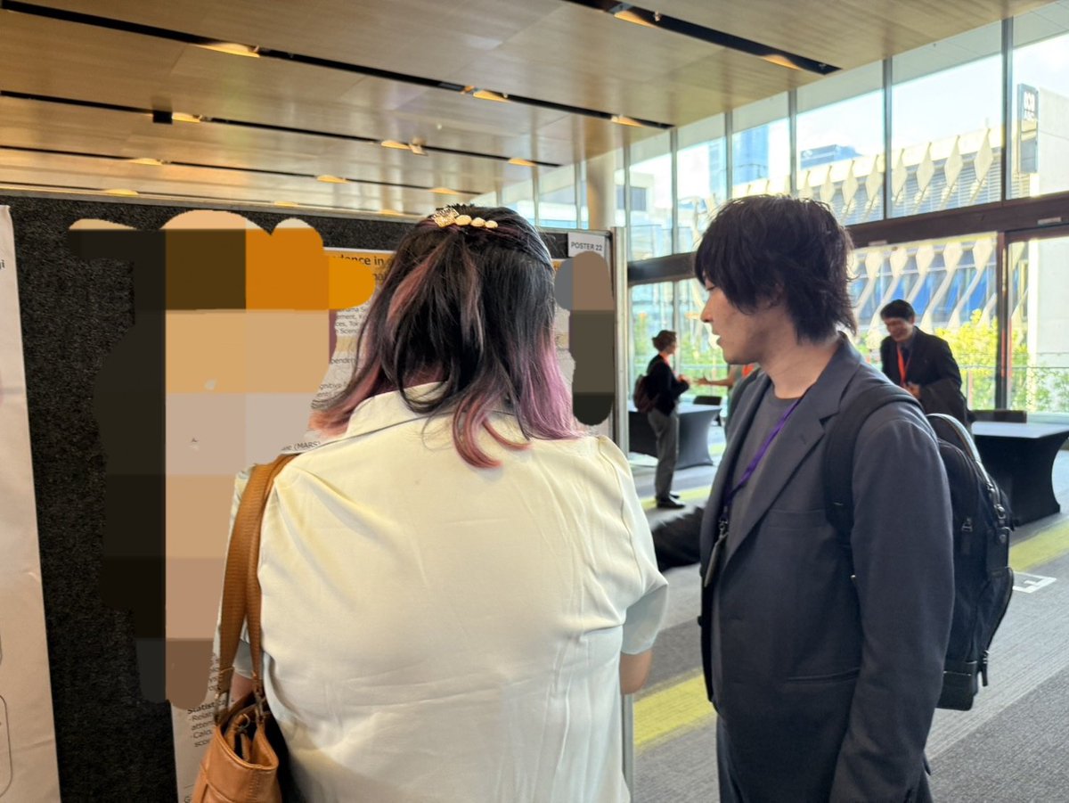 #INS2025inBrisbane
無事に終了しました！(フリーディスカッションだったので英語はほぼ喋ってませんが(笑))
酒井さん(<a href="/wakabainsident/">さかい</a>)が上手く撮ってくれました(笑)
英語力…😂