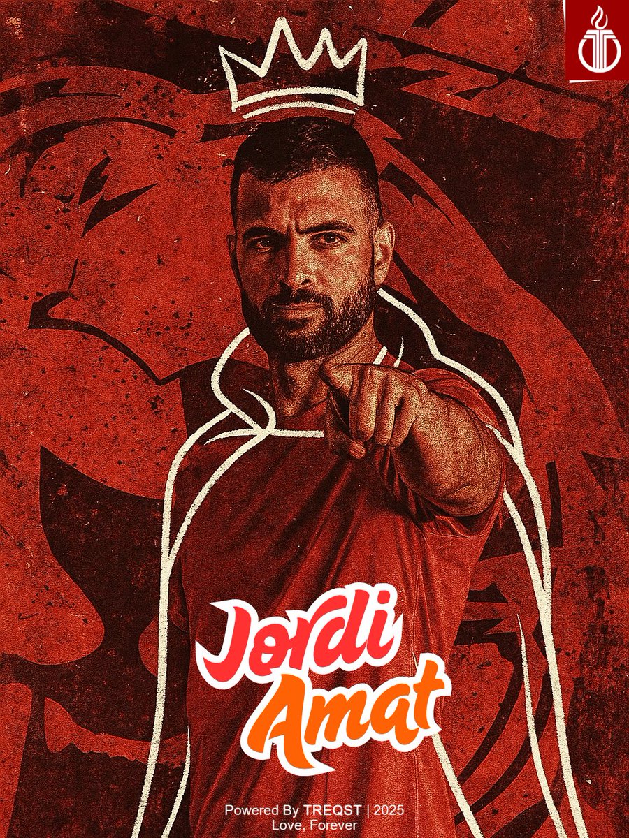 TREQST's tweet photo. Jordi Amat tiba.

Rekrutan ketiga untuk menyongsong musim depan.
Pemain dengan segudang pengalaman di Eropa.

Selamat bergabung, king Jordi 👑

#Persija
#TRQST https://t.co/ZfFYKt5yBU