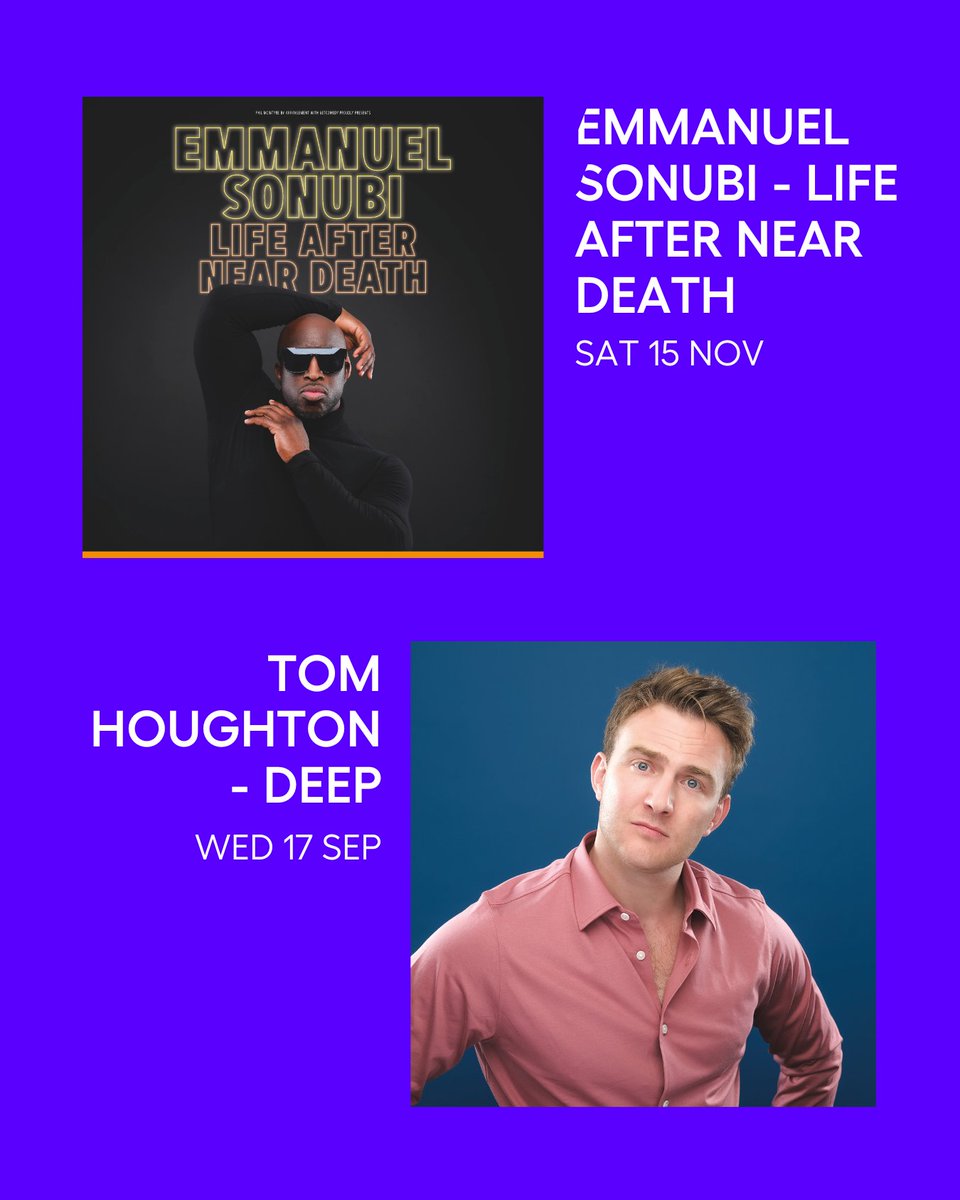 From comedy, to theatre... to antiques! We have a whole range coming up in the Norman Bragg Studio 🤗 

Book your favourite here - atgtix.co/44honiW
