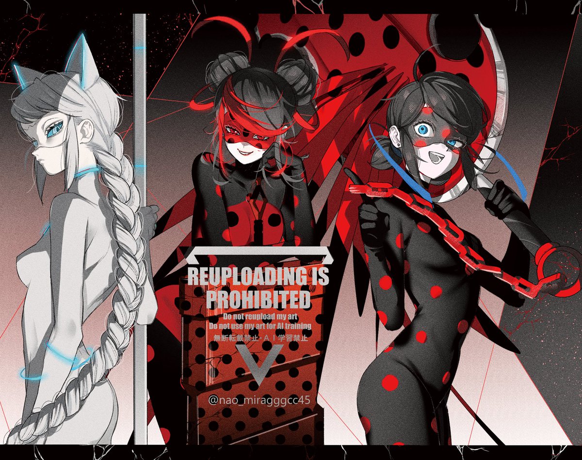nao_miragggcc45's tweet image. ⚠️捏造３人
