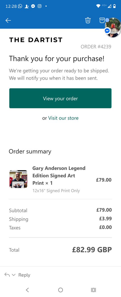 <a href="/GaryAnderson180/">Gary Anderson</a> &amp; <a href="/TheDartistArt/">The Dartist</a>  🤝 couldn't resist as a fan boy 😂