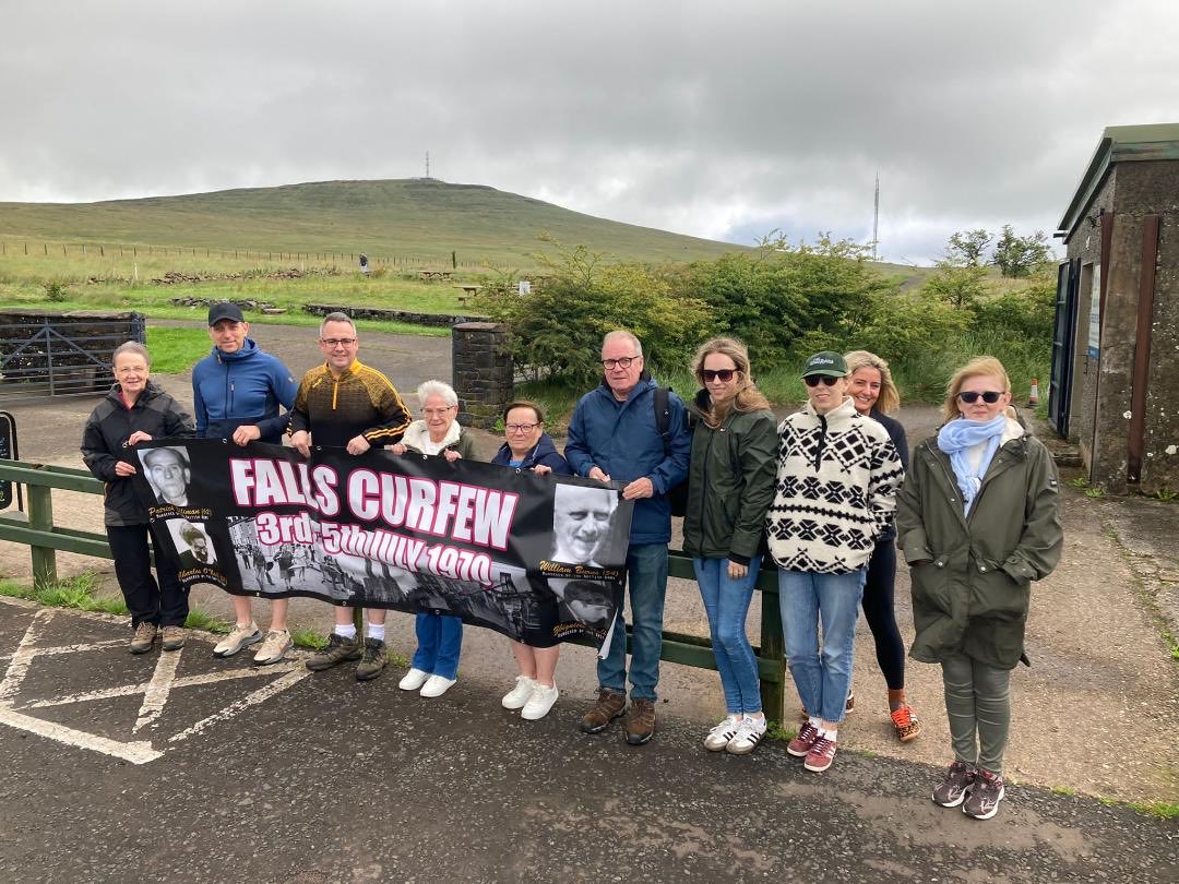 FallsCurfew's tweet image. Great morning for our walk up Divis mountain.
#FallsCurfew
Please support us via our go fund me page 👇
gofund.me/804a5fb3