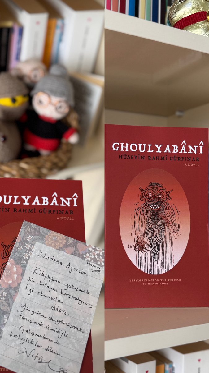 ayseccim (@ayseccim) on Twitter photo #Ghoulyâbanî is 1-y-o&I must say the spirit of age+period language is beautifully captured in ENG by Hande Eagle, the novel’s brilliant translator.I congratulate the team <a href="/tra_attached/">translation attached</a> for their hard work.
I’m sure we’ll read #academic research on it very soon, hopefully by me😇 #Ghoulyâbanî is 1-y-o&I must say the spirit of age+period language is beautifully captured in ENG by Hande Eagle, the novel’s brilliant translator.I congratulate the team <a href="/tra_attached/">translation attached</a> for their hard work.
I’m sure we’ll read #academic research on it very soon, hopefully by me😇